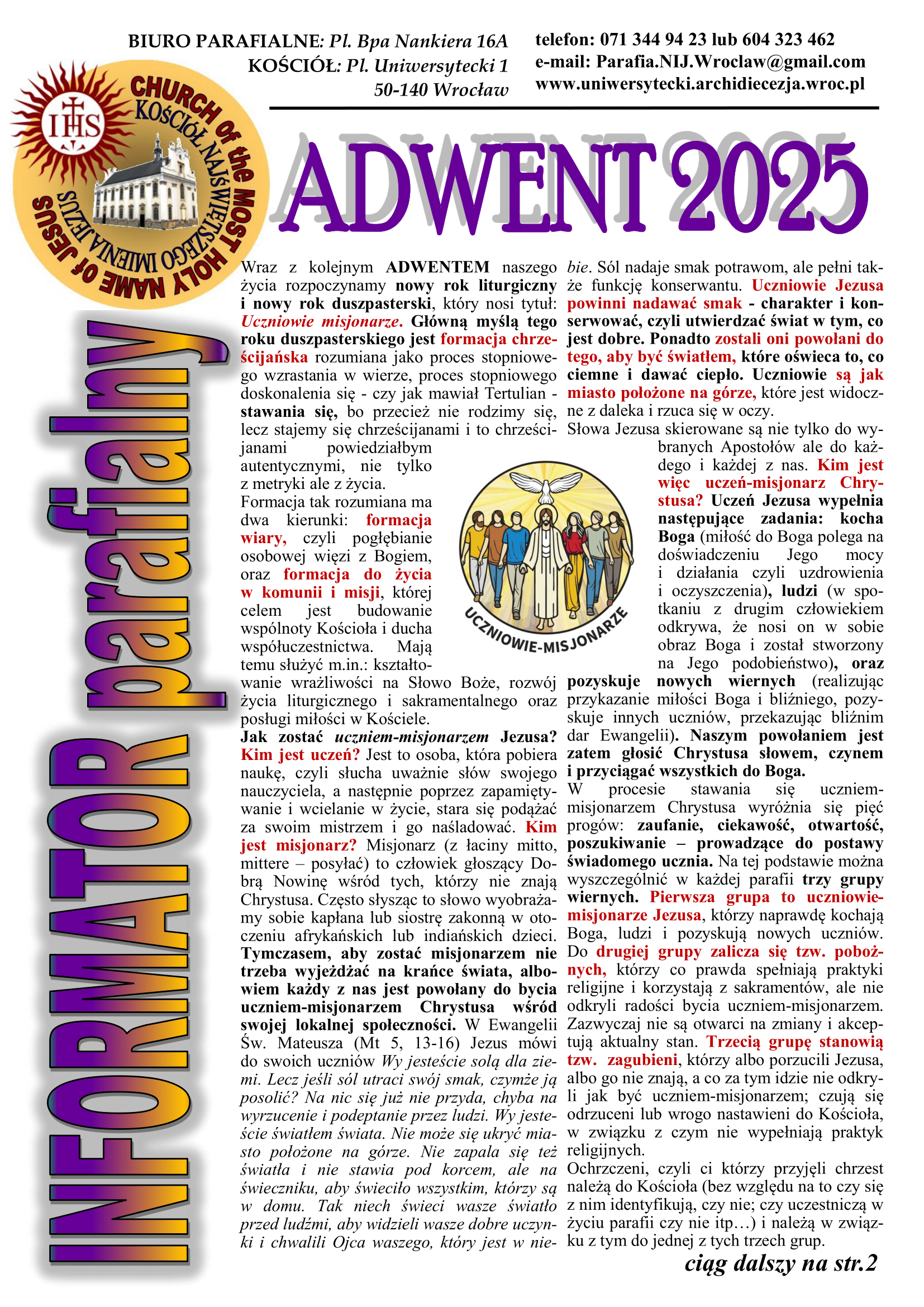 INFORMATOR 44 Adwent 2025