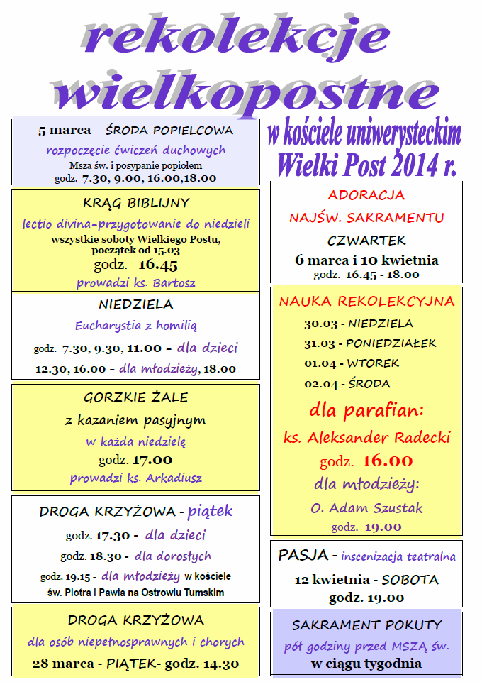 Rekolekcje