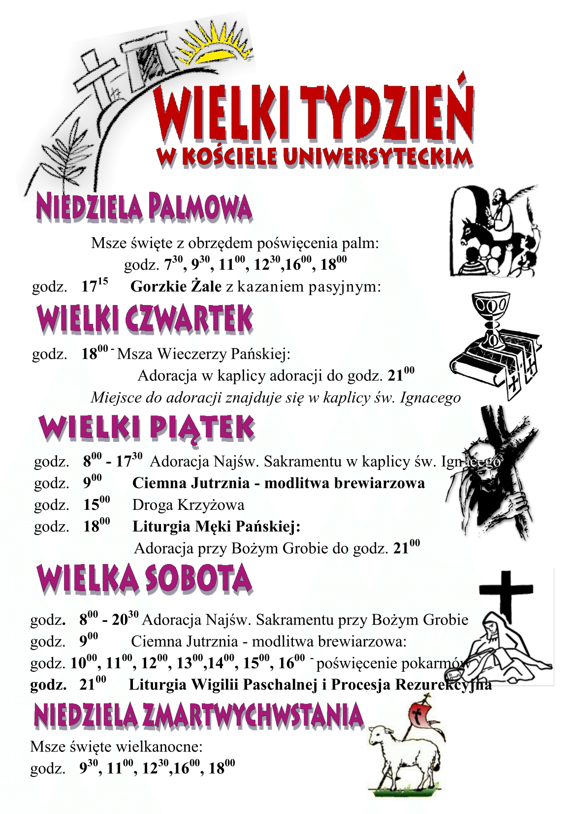 Wielki Tydzień, strona 1