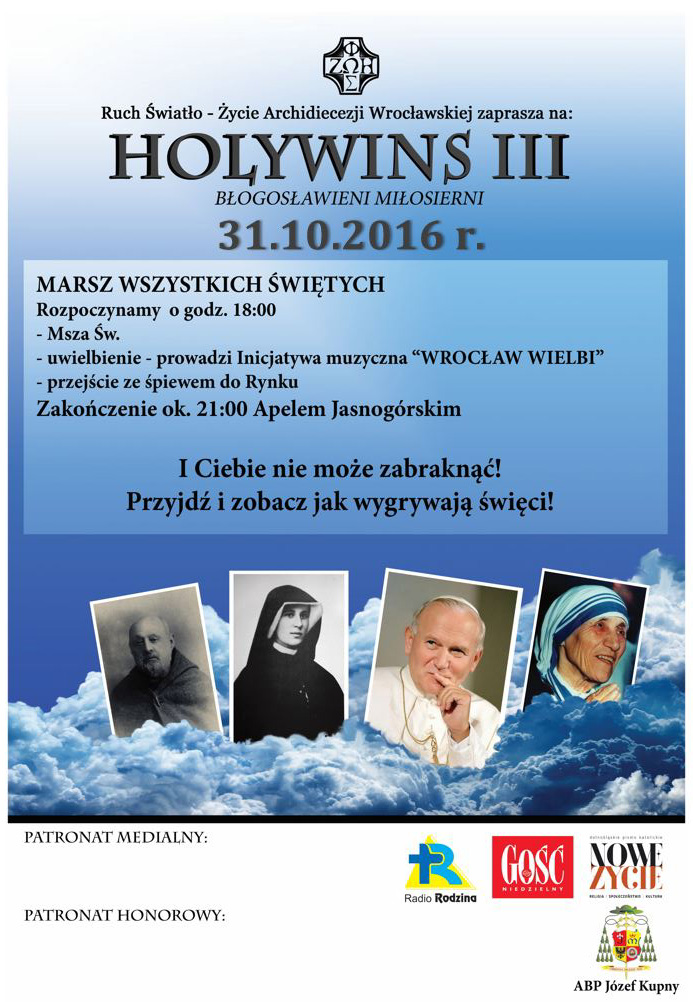 HolyWins III, Błogosławieni miłosierni